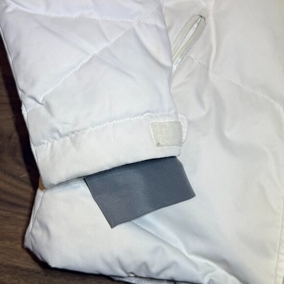 Columbia Lay D Down Jacket Women’s Medium White WL4047-494 Hooded Puffer Coat - Picture 8 of 16